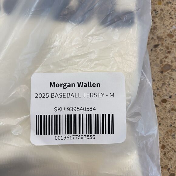 Morgan Wallen Official Concert Merch I’m The Problem Tour Jersey 2025 Medium - Picture 2 of 6